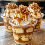 Caramel Apple Dessert Cups