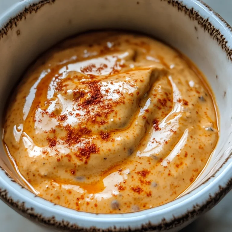 Chipotle Sauce with Garlic and Sour Cream