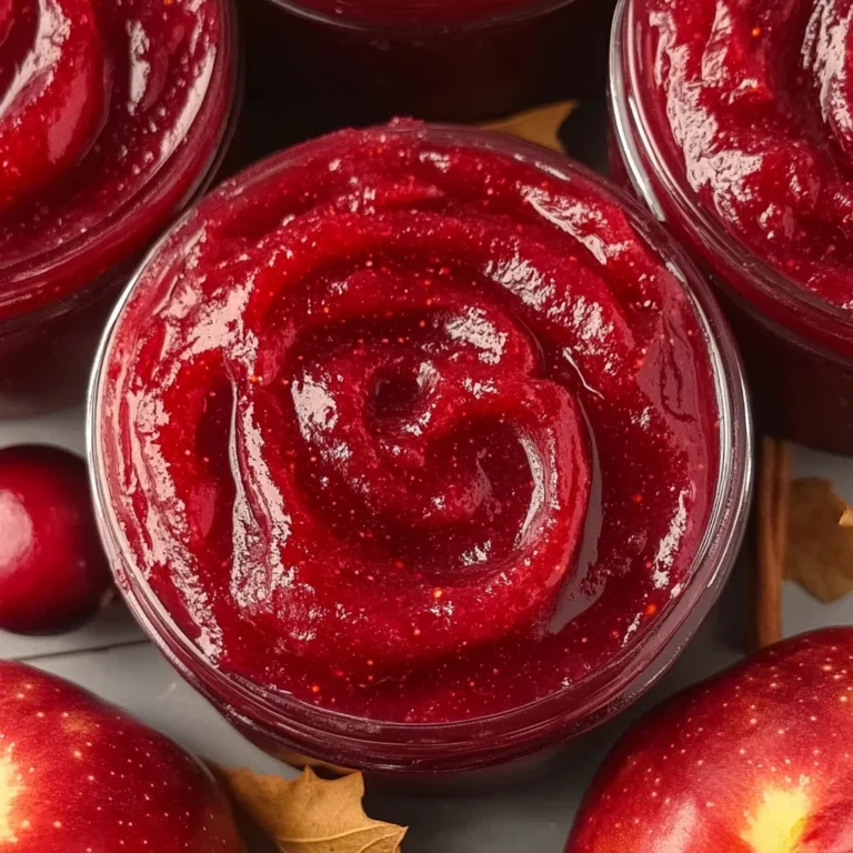 Cranberry Apple Butter Recipe