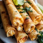 Cream Cheese Chicken Taquitos