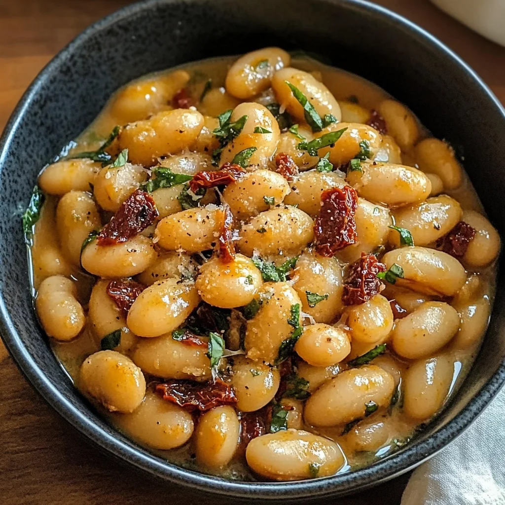 Creamy Tuscan Marry Me Butter Beans