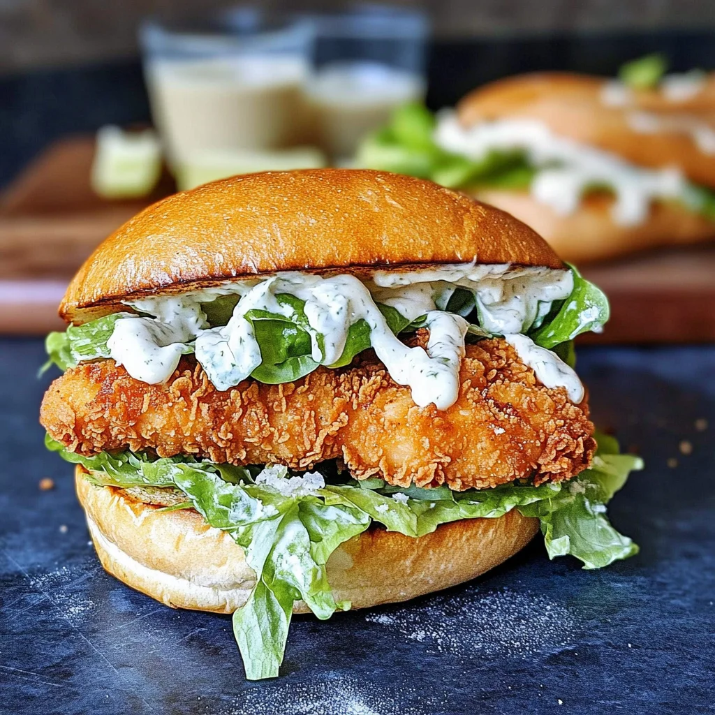 Crispy Chicken Caesar Sandwich: An Incredible Secret Recipe You Need to Try