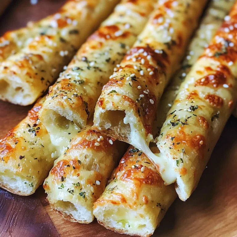 Crispy Sourdough Cheesy Breadsticks