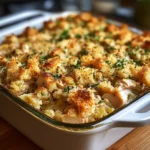 Dolly's Chicken and Stuffing Casserole