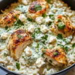 Dump-and-Bake Chicken Tzatziki Casserole