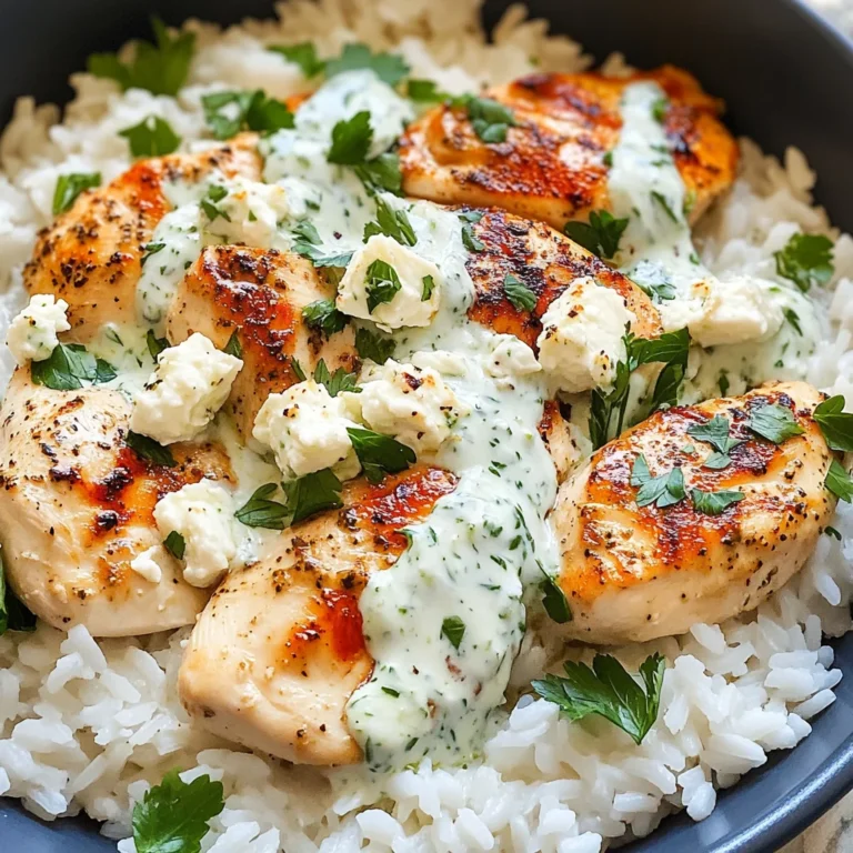 Dump-and-Bake Chicken Tzatziki with Rice Recipe