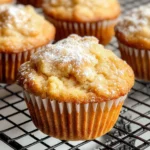 Easy Christmas Eggnog Muffins