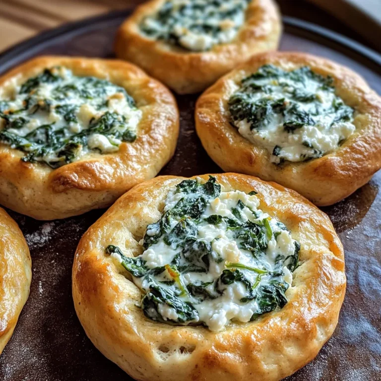 Easy Spinach Cottage Cheese Flat Bagels