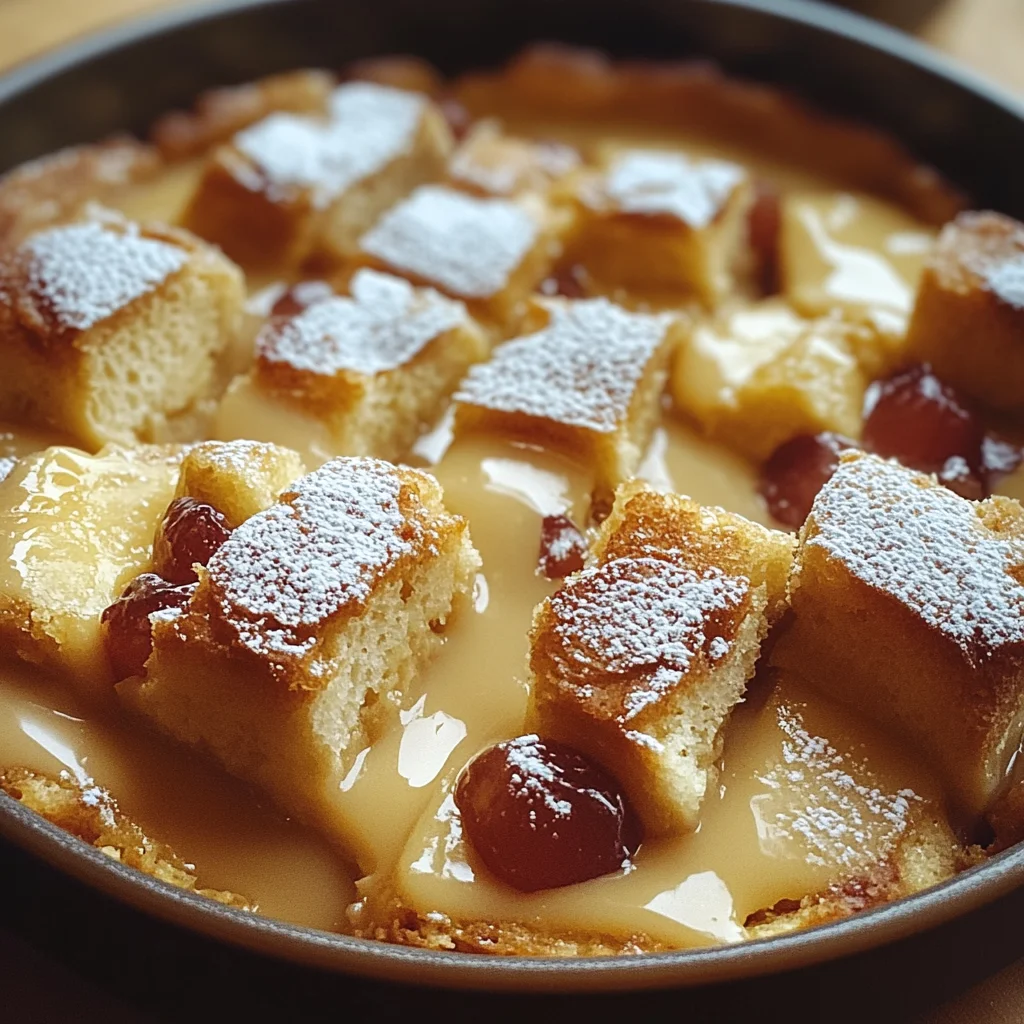 Eggnog Bread Pudding