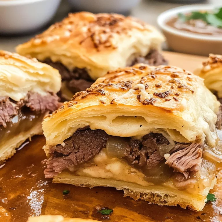 French Dip Squares