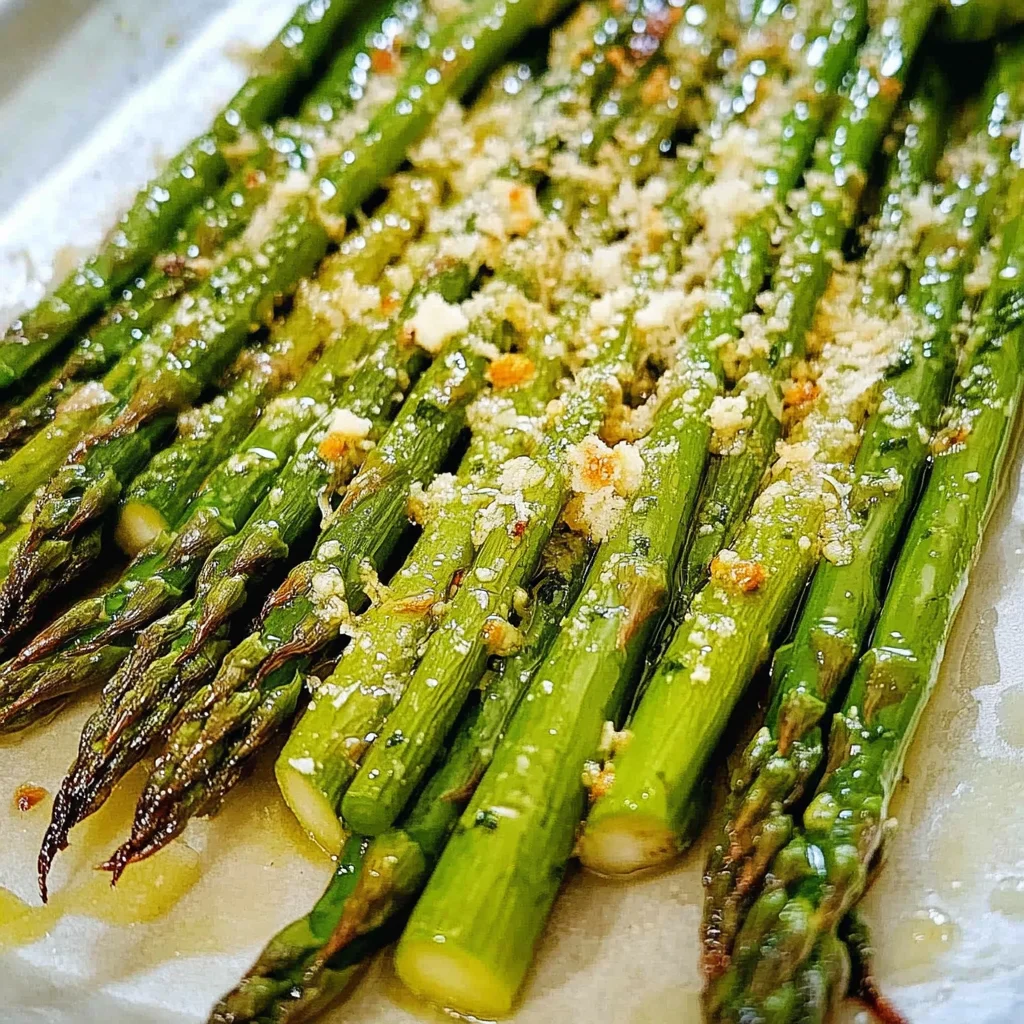 Garlic and Parmesan Roasted Asparagus