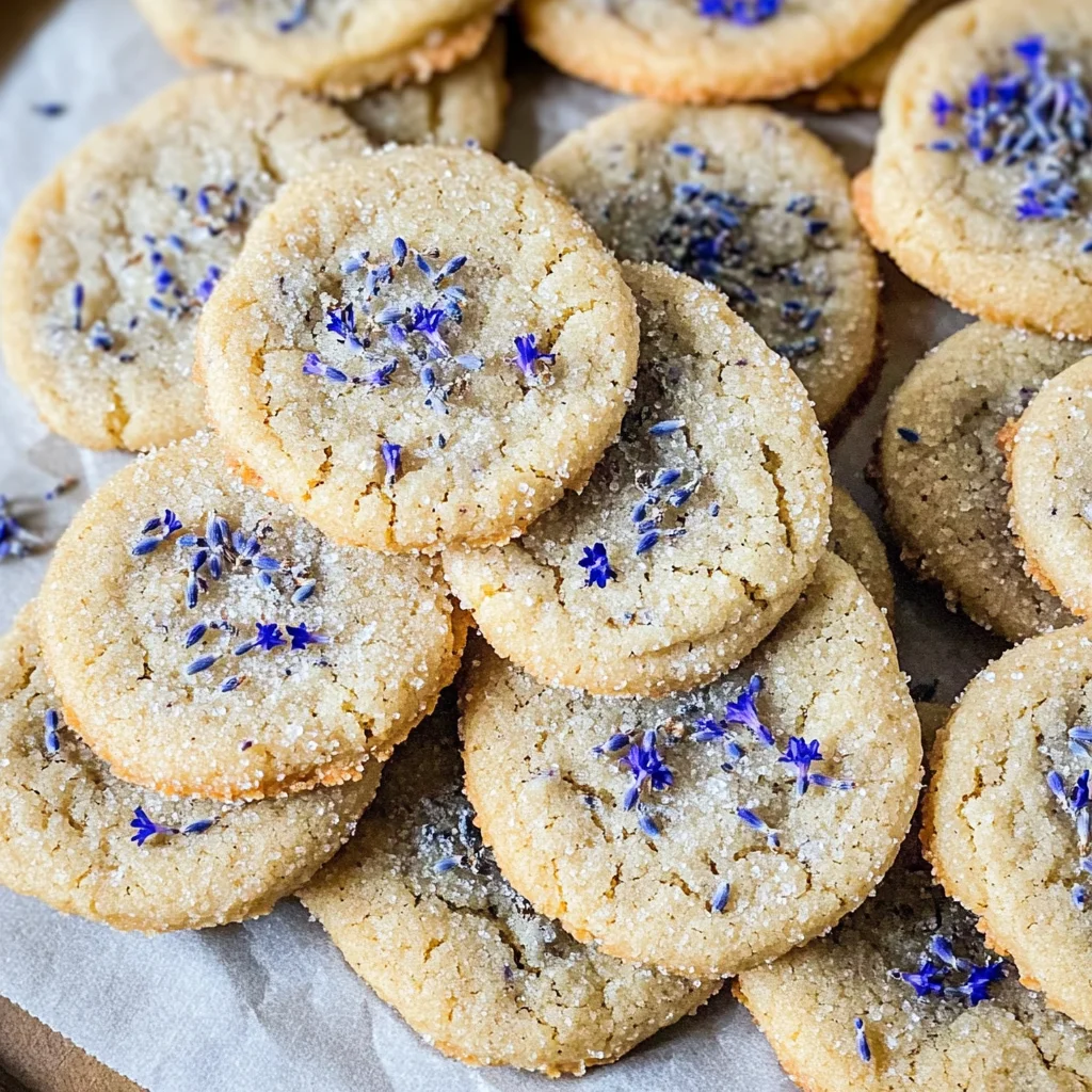 Lavender Earl Grey Cookies Recipe