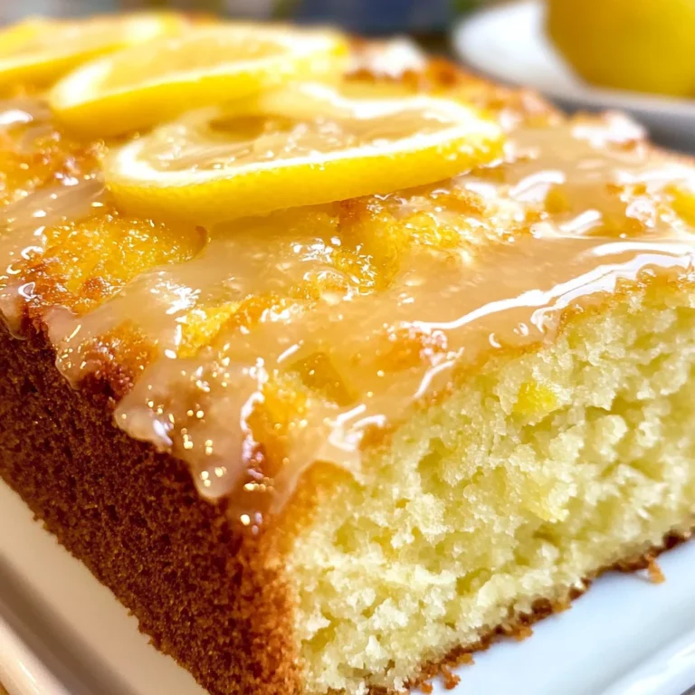 Lemon Loaf Cake