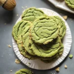 Matcha Butter Cookies
