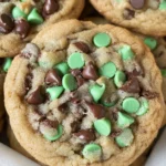 Mint Chocolate Chip Cookies