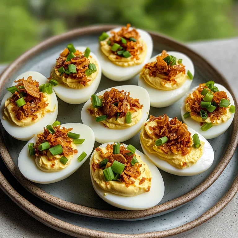 Nashville Hot Deviled Eggs