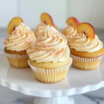 Peach Bellini Cupcakes