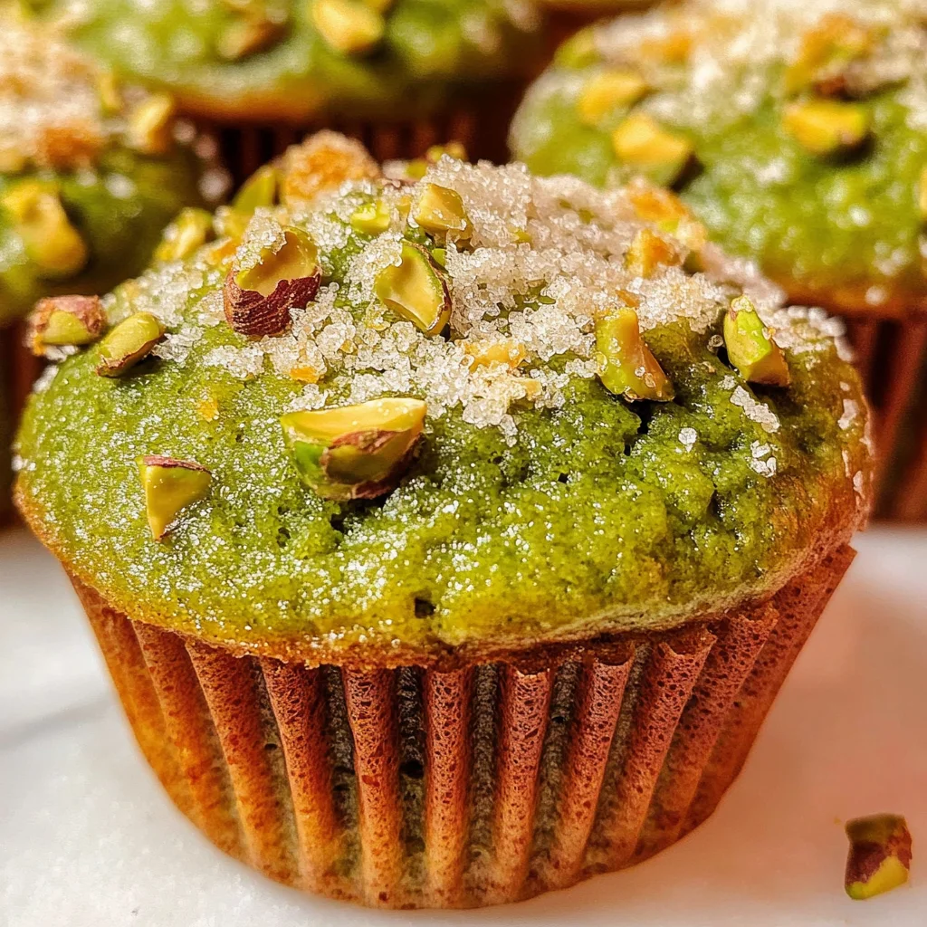 Pistachio Muffins Recipe