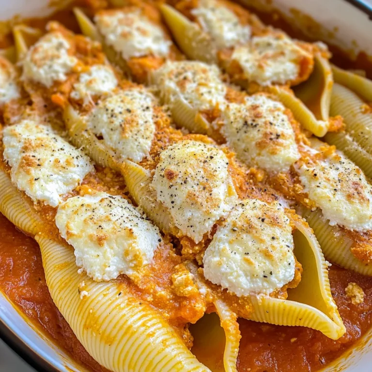 Pumpkin Ricotta Stuffed Shells