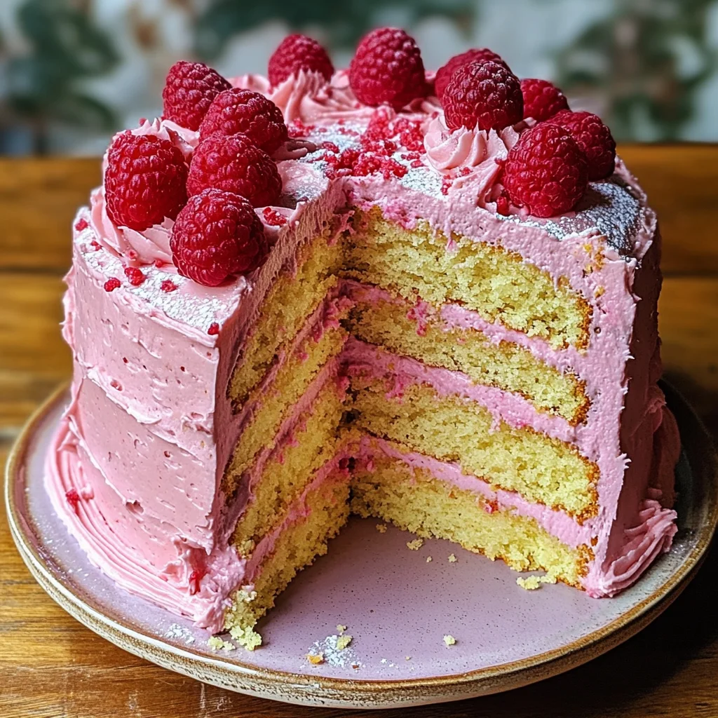 Raspberry Lemon Cake