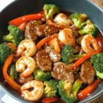 STEAK AND SHRIMP STIR FRY