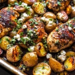 Sheet Pan Lemon Balsamic Chicken and Potatoes