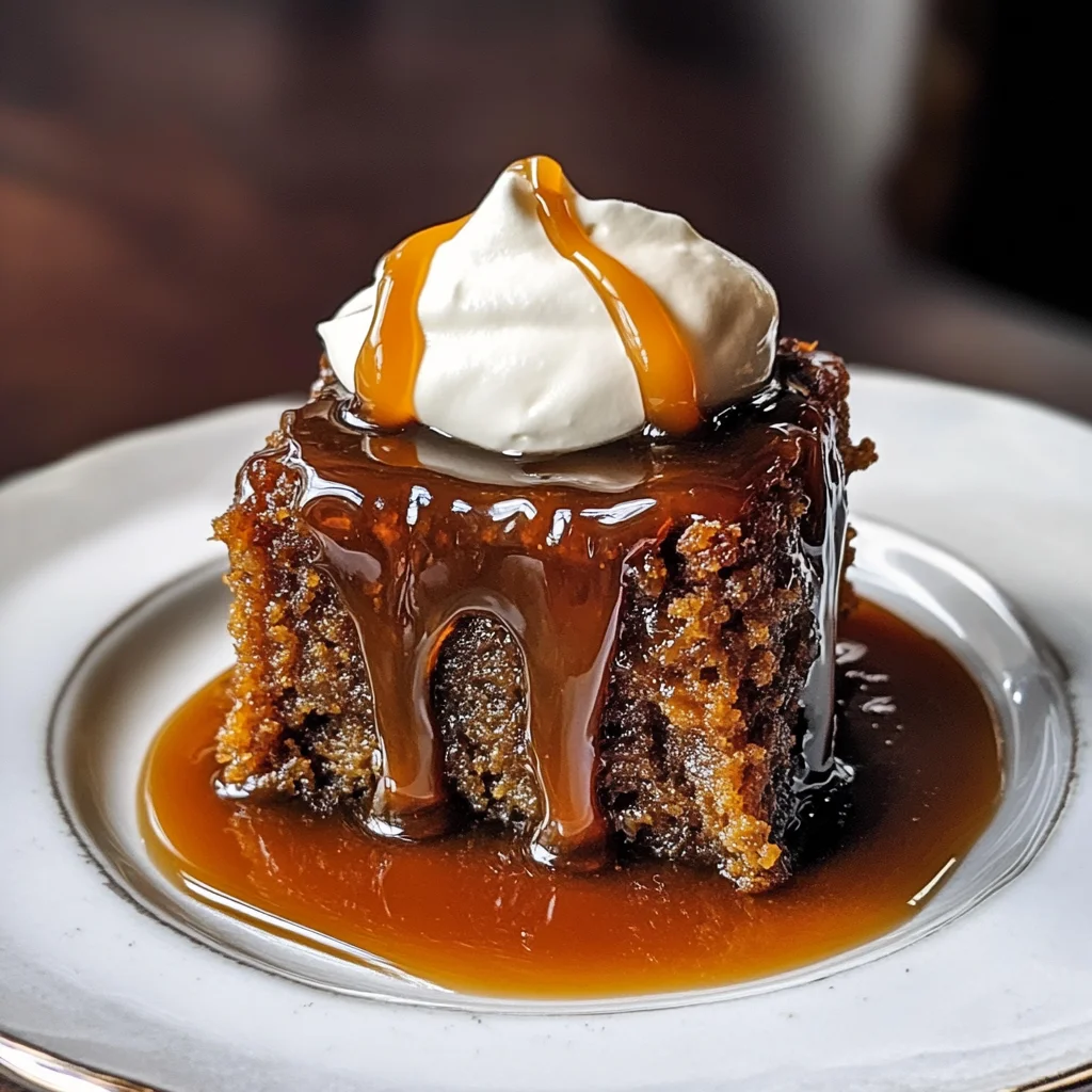 Sticky Toffee Pudding--Heaven on a Plate!