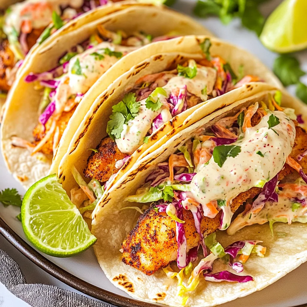Tilapia Fish Tacos Recipe
