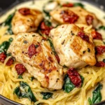 Tuscan Chicken and Spaghetti Squash Recipe
