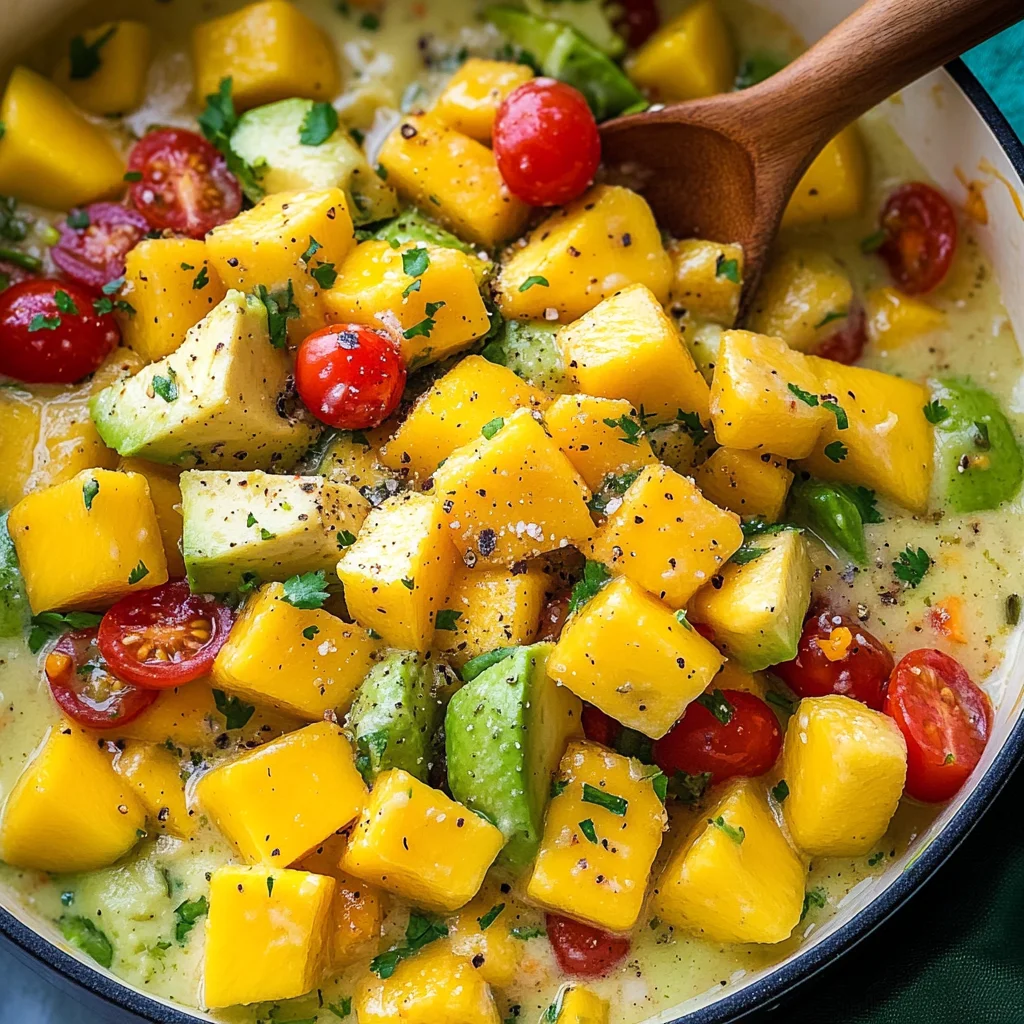 Avocado Mango Salad