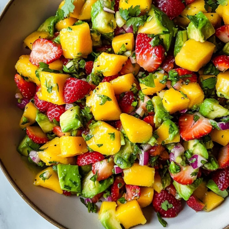 Avocado Mango Salad Recipe