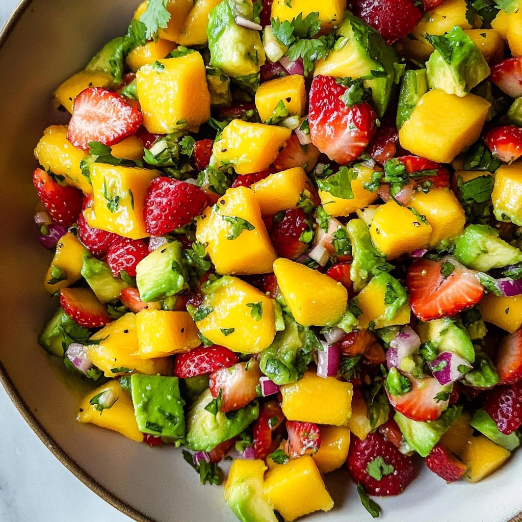 Avocado Mango Salad Recipe