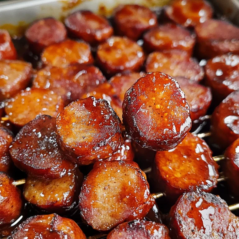 BBQ Sausage Bites