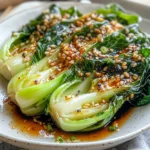 Baby Bok Choy with Soy Sauce and Garlic