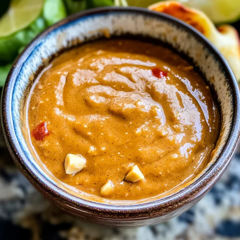Best Ever Thai Peanut Sauce Recipe