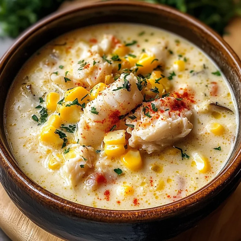 Bobby Flay’s Crab & Corn Chowder