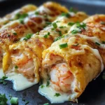 Cheesy Crab and Shrimp Tortilla Bombs