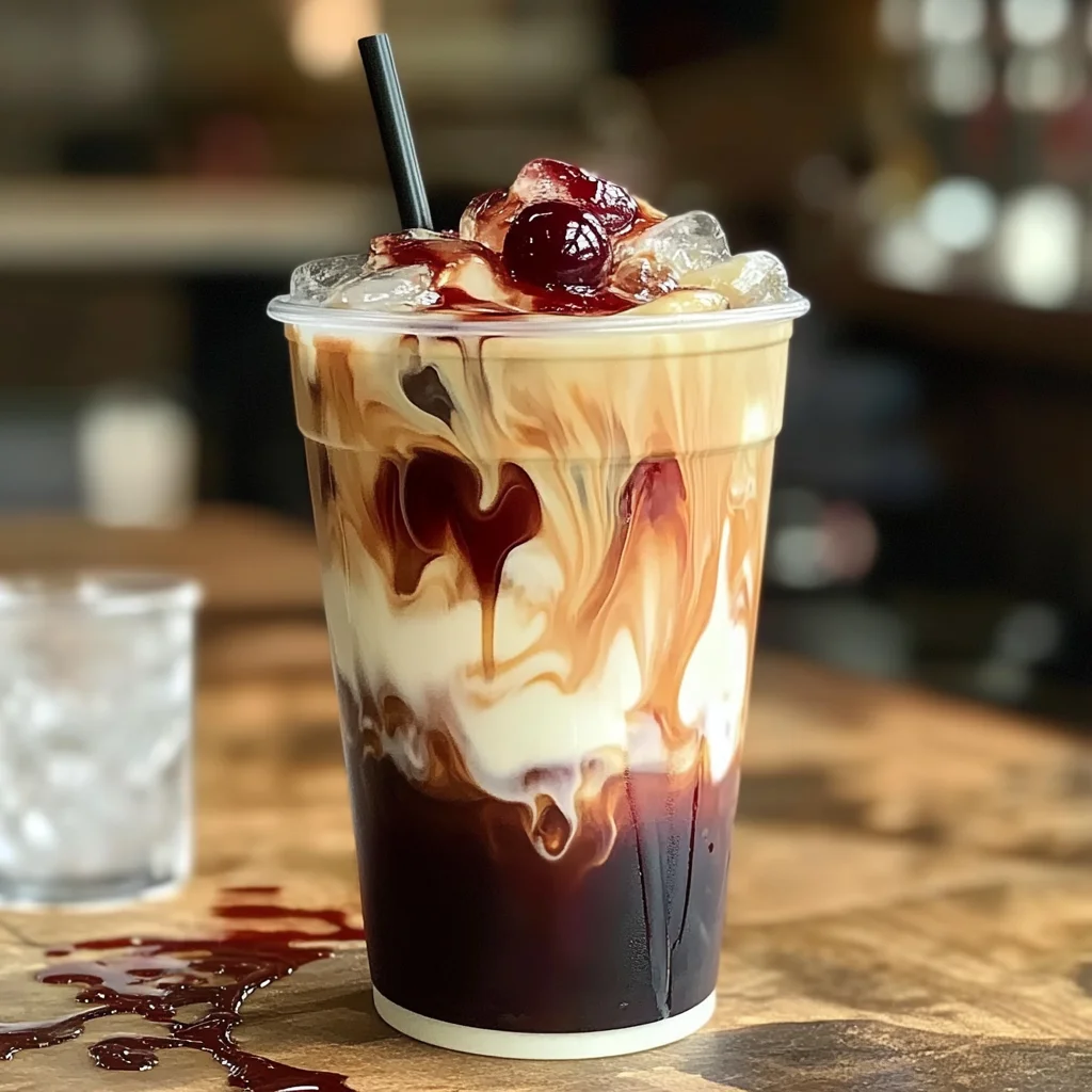 Cherry Vanilla Iced Latte Bliss: Your Ultimate Summer Refreshment
