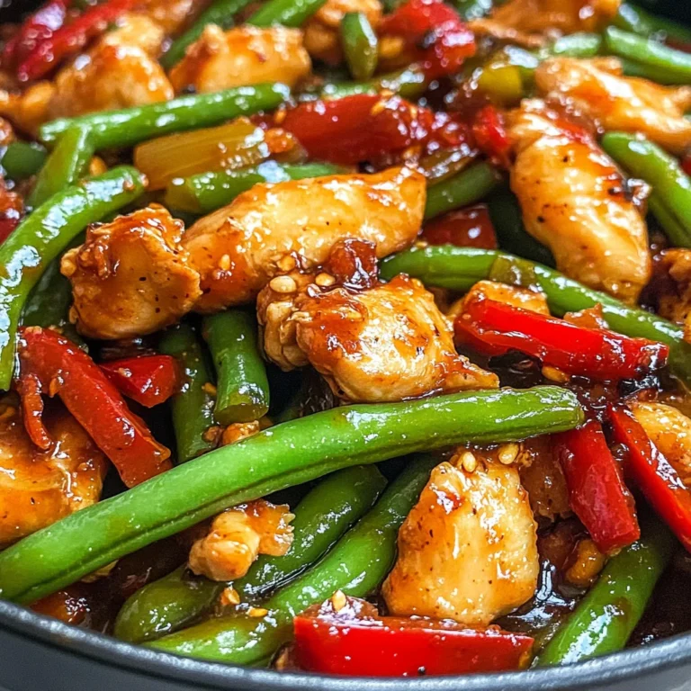 Chicken and Green Bean Stir Fry