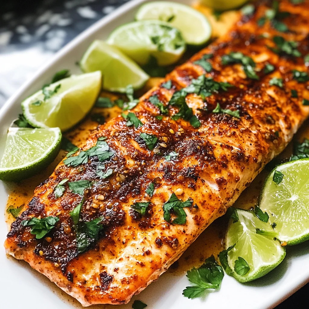 Chili Lime Baked Trout
