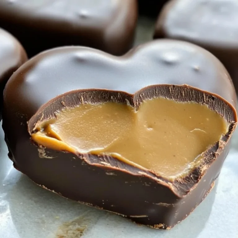 Chocolate Peanut Butter Valentine’s Heart