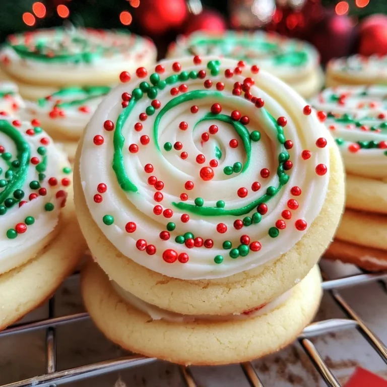 Christmas Sugar Cookies (Crumbl Copycat)