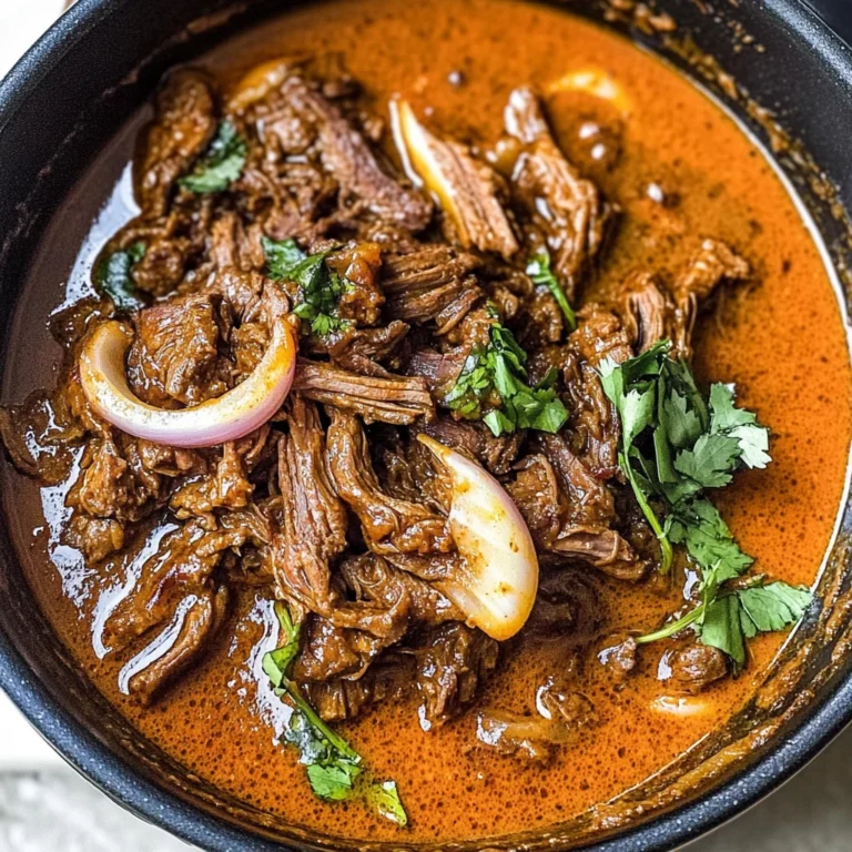 Coconut Red Curry Drip Beef