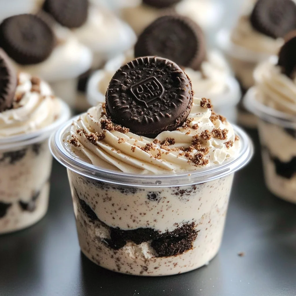 Cookies and Cream Dessert Cups