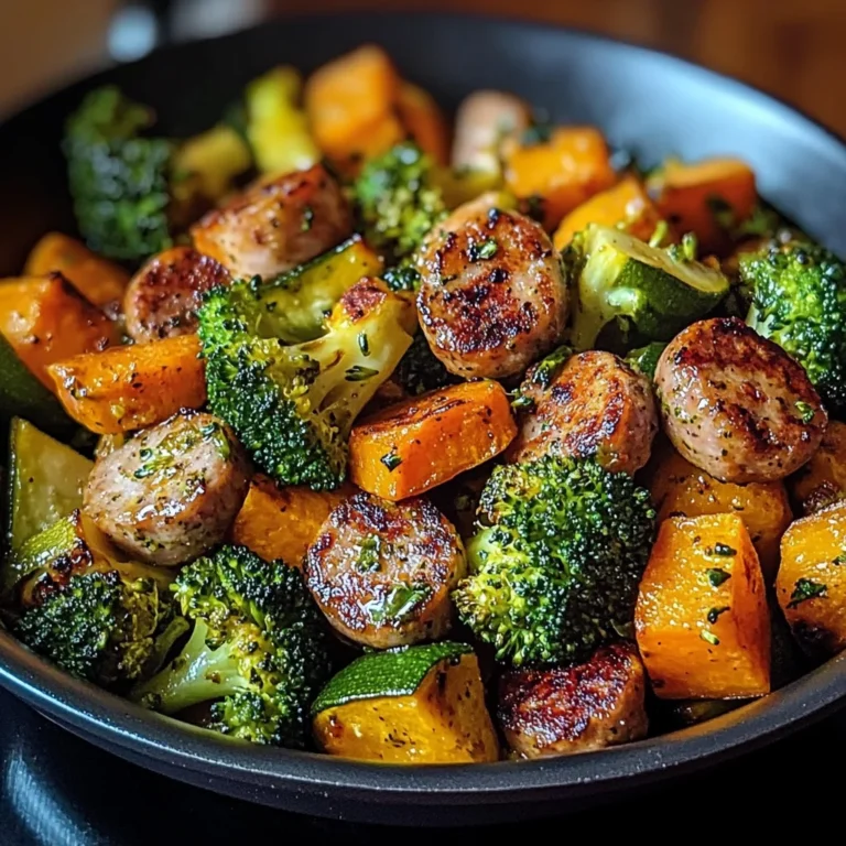 Create a Flavorful Sausage Veggie Skillet Bowl in 30 Minutes!