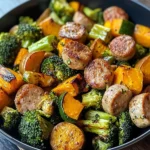 Create a Flavorful Sausage Veggie Skillet Bowl in Just 30 Minutes!