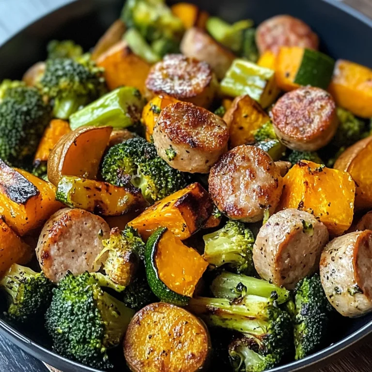 Create a Flavorful Sausage Veggie Skillet Bowl in Just 30 Minutes!
