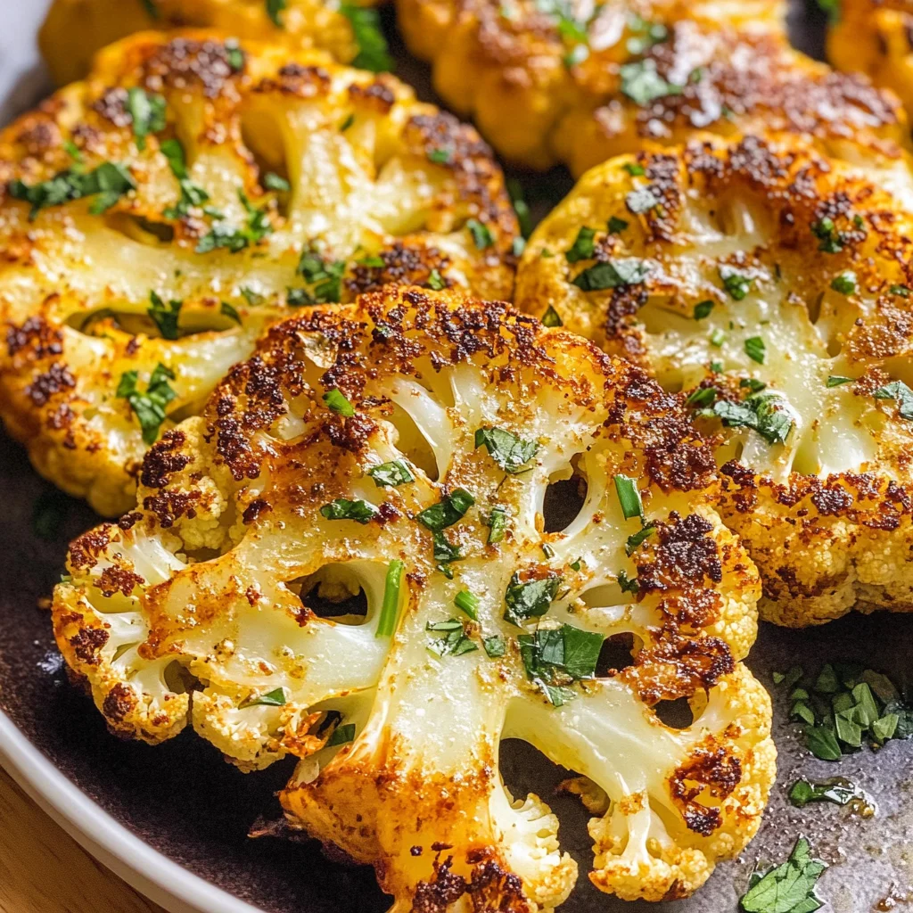 Crispy Baked Cauliflower Steaks: An Amazing Ultimate Recipe