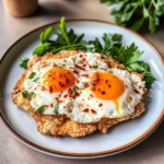 Crispy Feta Fried Eggs