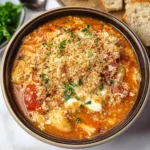 Crockpot Chicken Parmesan Soup